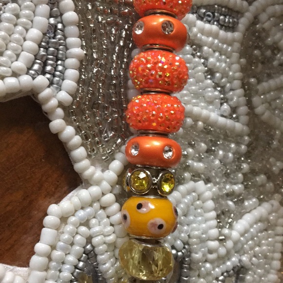 12 beads in various yellows and oranges. - Picture 4 of 5